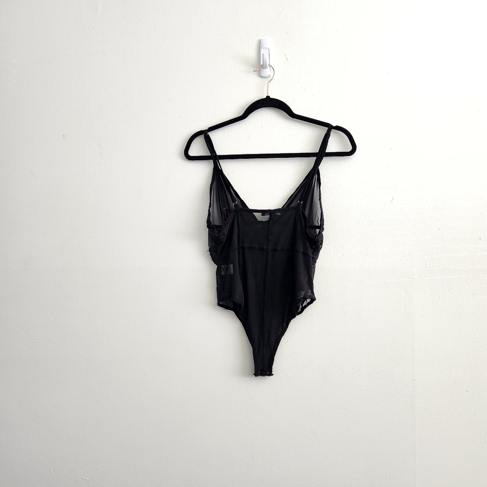 Floral Rose Embroidered Bodysuit - Picture 2 of 5